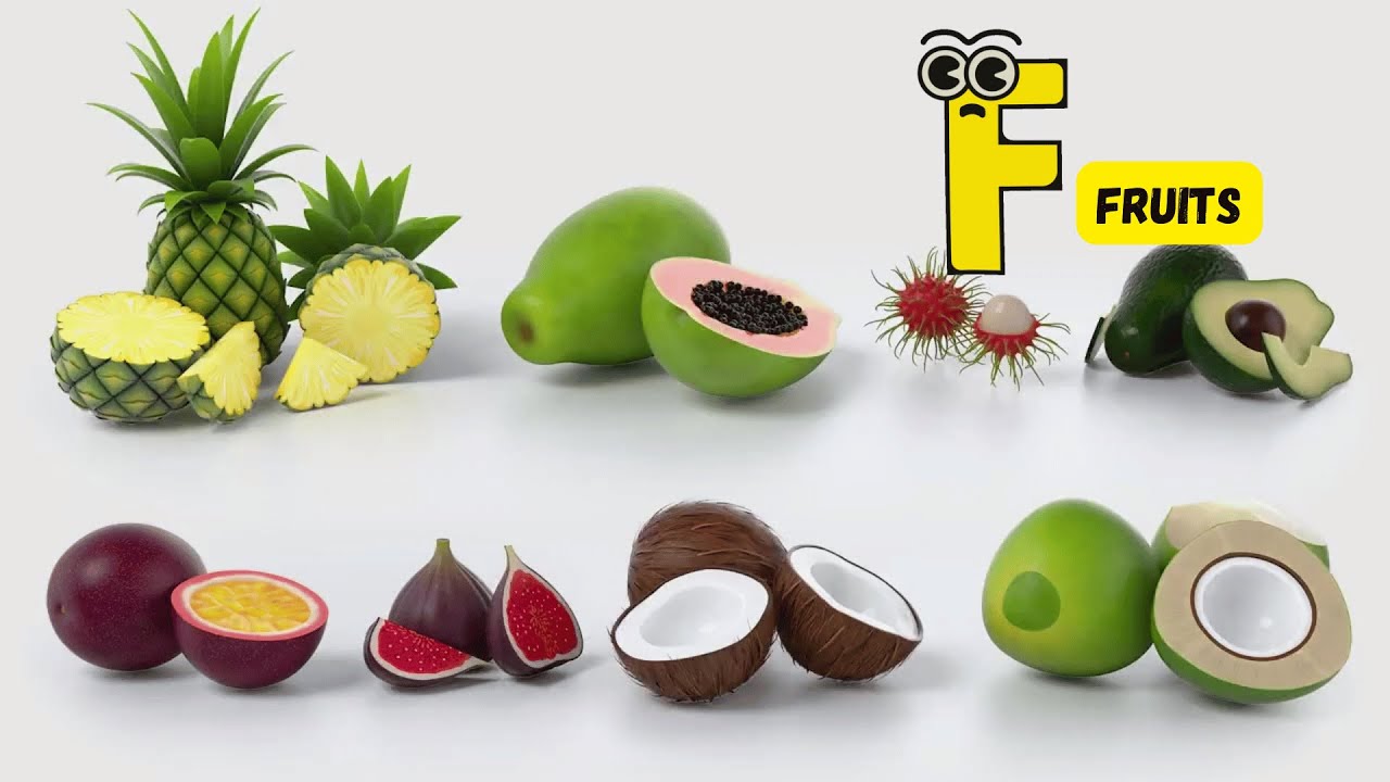 ABC Fruit Song 🍎🍇 | Viral Edition | Fun Fruit Learning A to Z for Kids | #abcd #kids #fruit