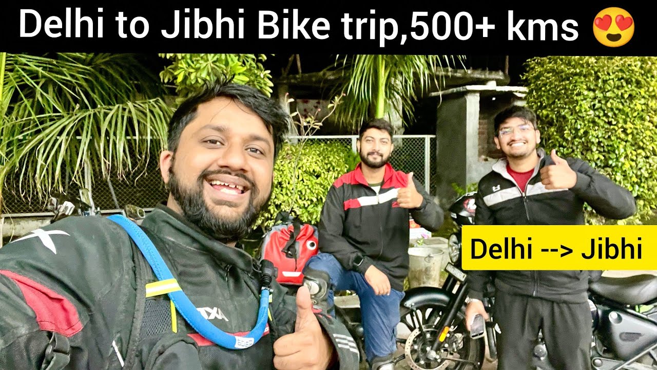Delhi to Jibhi Trip | Hidden Heaven of Himachal | Epic Bike Trip Vlog 