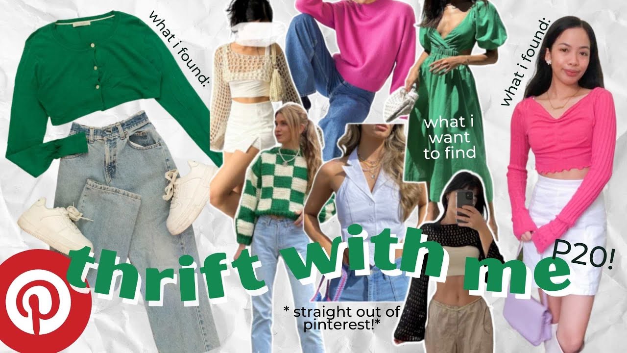 thrifting my pinterest board! 💗 | thrift diaries ep. 4 ✿ (philippines)
