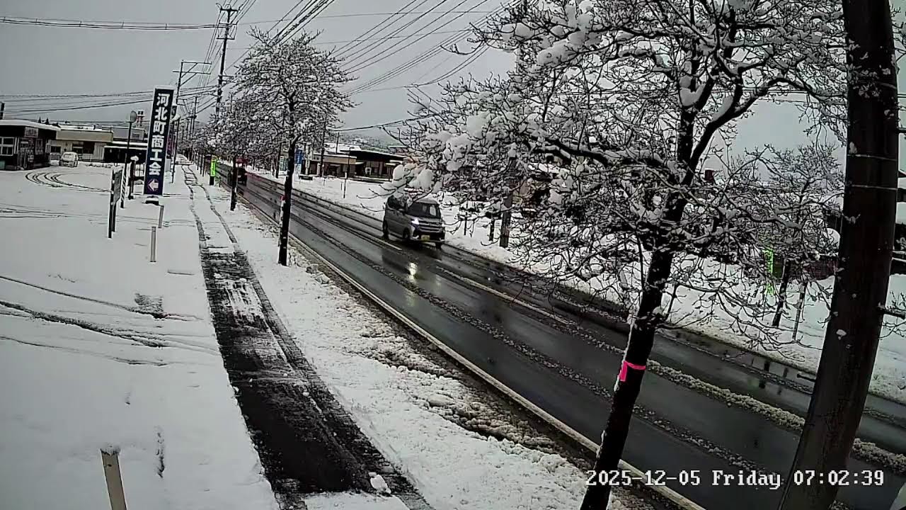 山形県西村山郡河北町谷地月山堂ライブカメラ Yamagata Nishimurayama Livecamera.world.cam