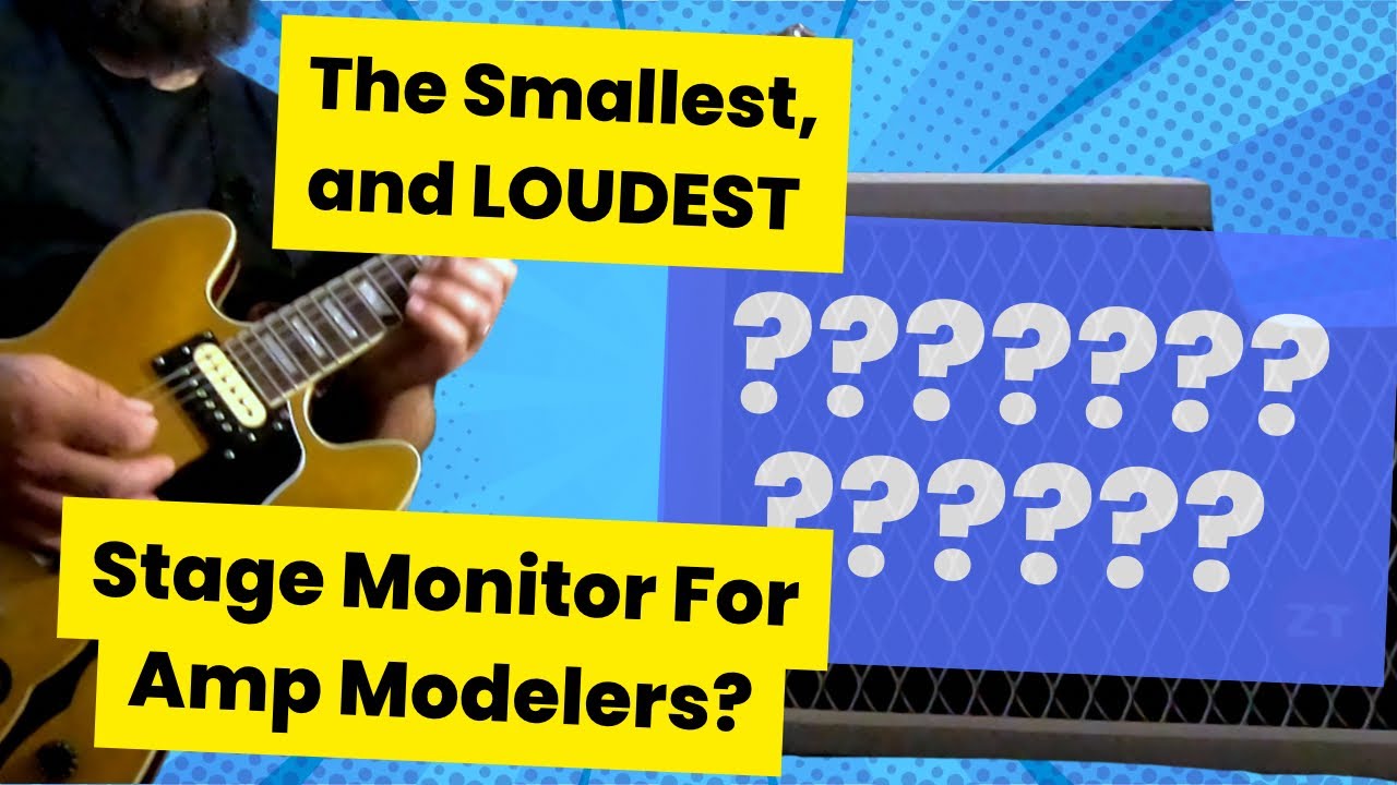 The Smallest and Loudest Amp For On-Stage Monitoring An Amp Modeler: The ZT Lunchbox