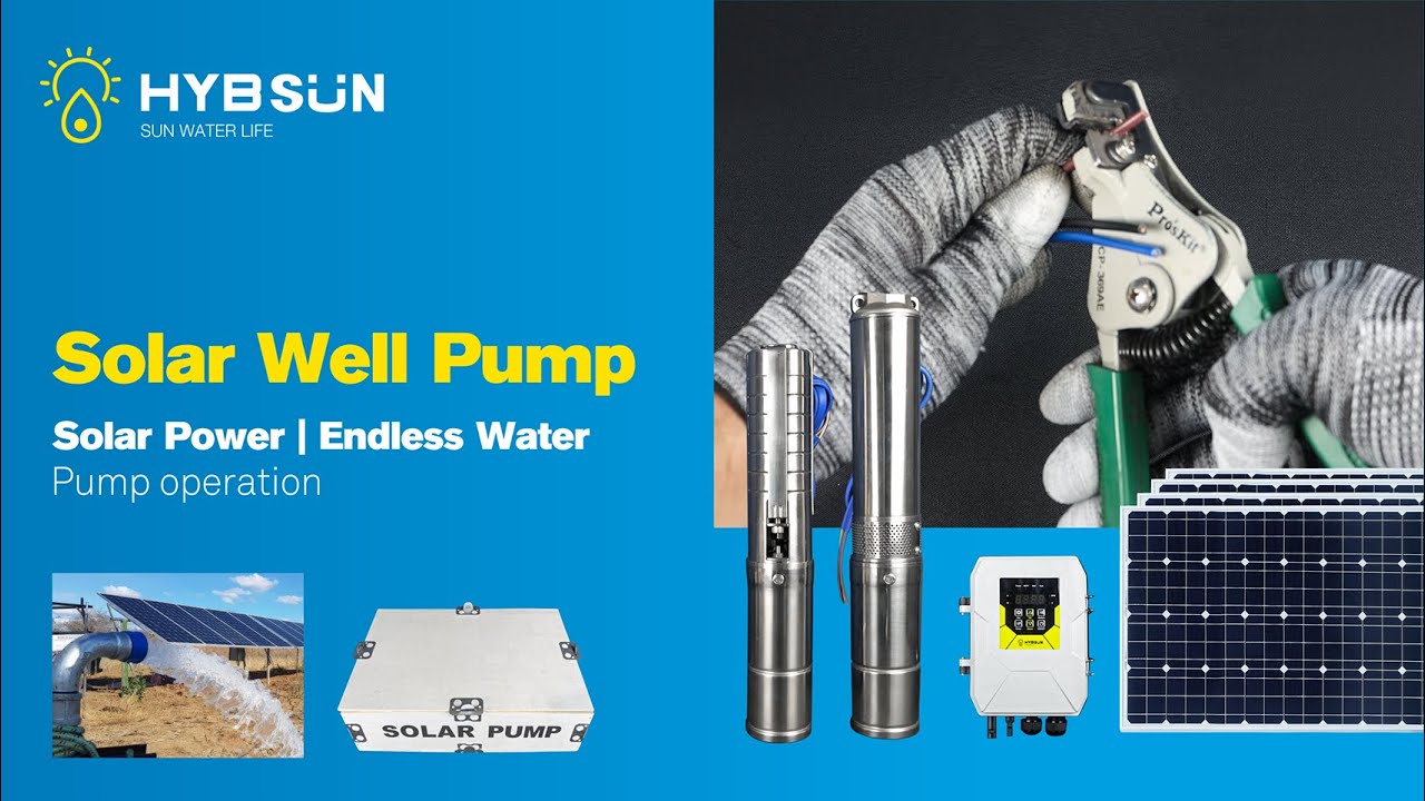 Solar Pump Installation | HYBSUN Solar Well Pump Kit