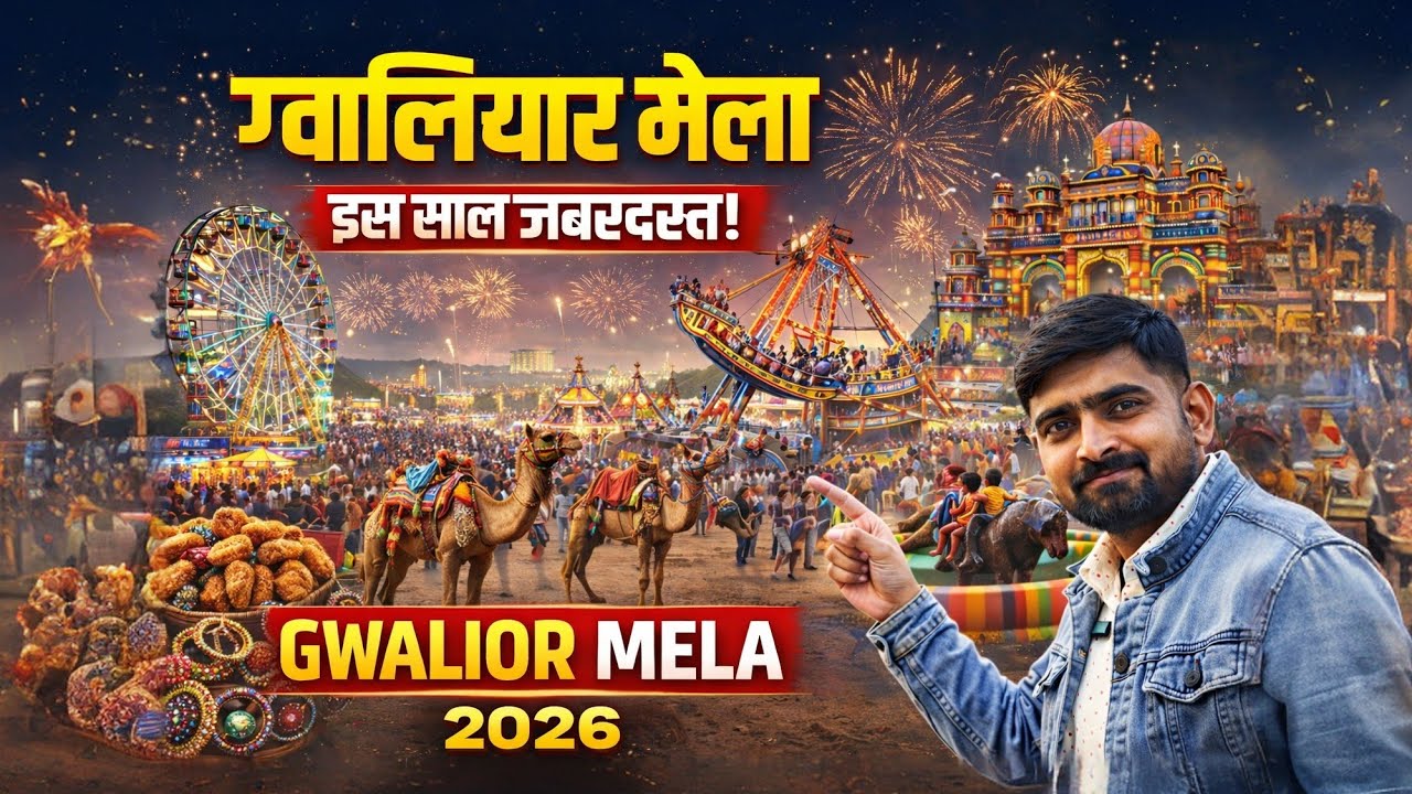 Gwalior Ka Mela 2026 🎡 | Gwalior Mela Latest Update | Full Tour & Fun | Kanpur Boys