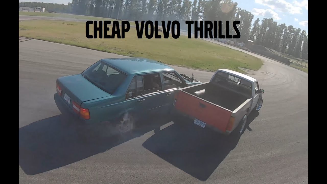 Can a stock volvo 940 turbo hang with built drift cars ?