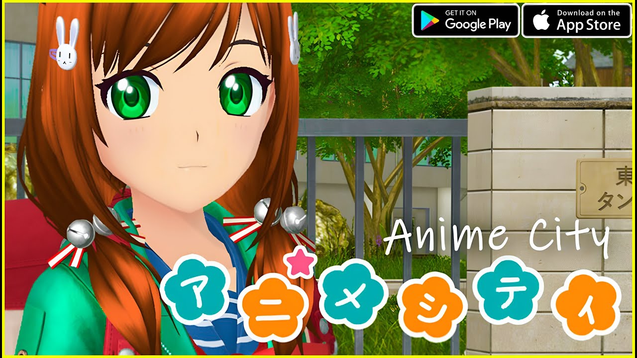 Anime City Gameplay | Exploring the Open World Anime Life Simulator (Android & iOS)