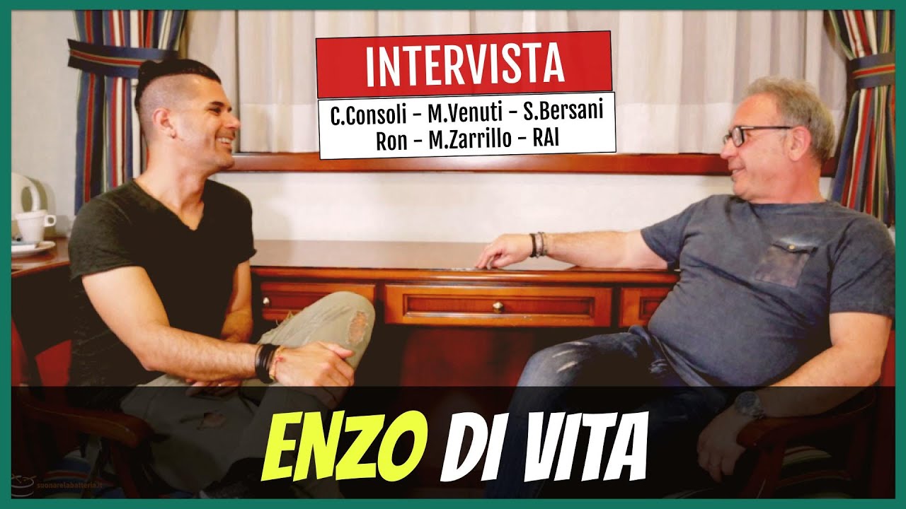 Intervista a Enzo Di Vita (C.Consoli - M.Zarrillo - S.Bersani - M.Venuti - RAI - Ron) #365
