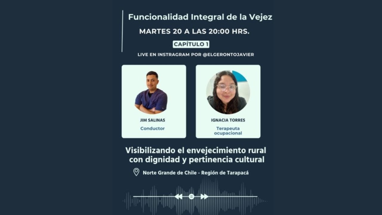 Funcionalidad Integral de la Vejez - @kinejim52 con @to.ignaciatorres - Envejecimiento Rural