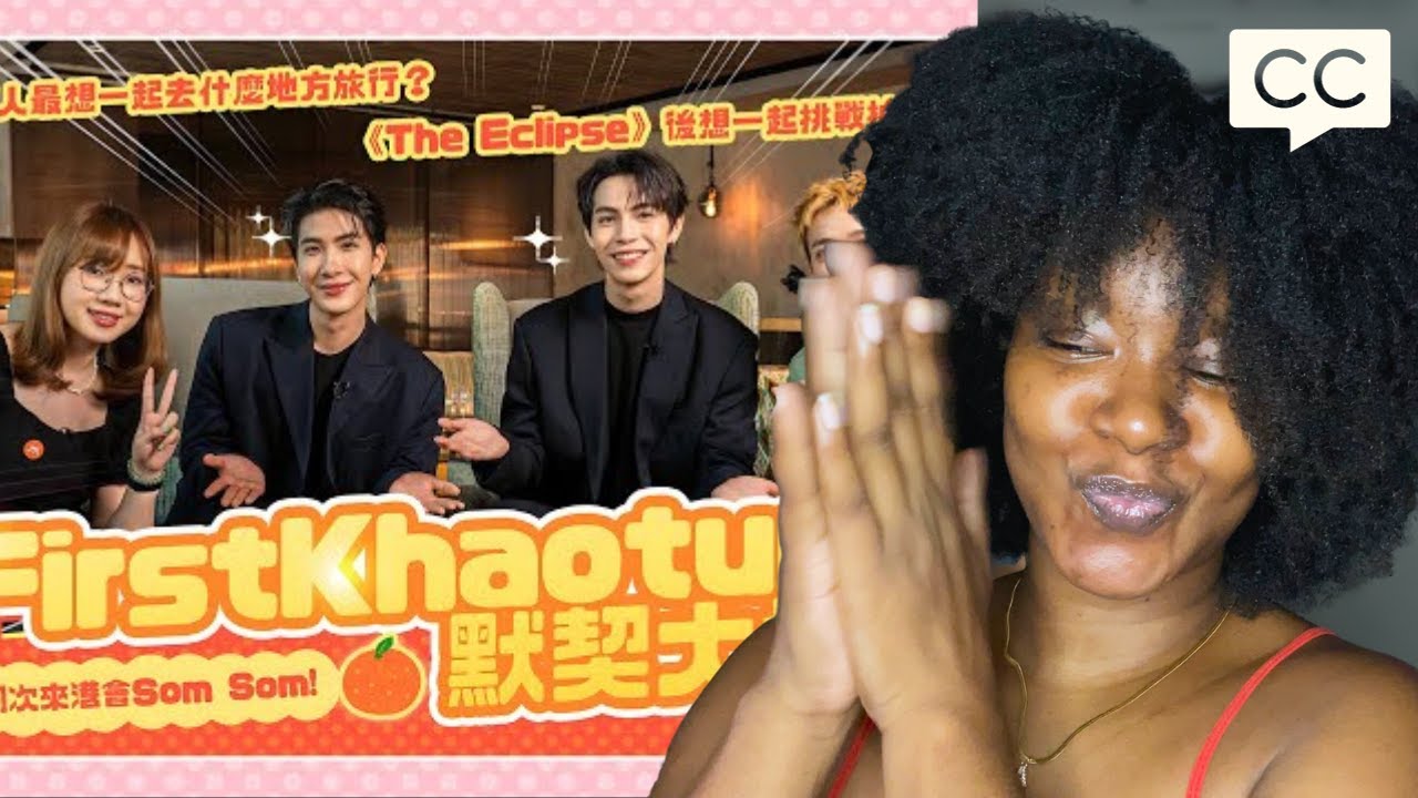 Telepathy Test with #FirstKhaotung in Hong Kong | #FuCourtInterview REACTION
