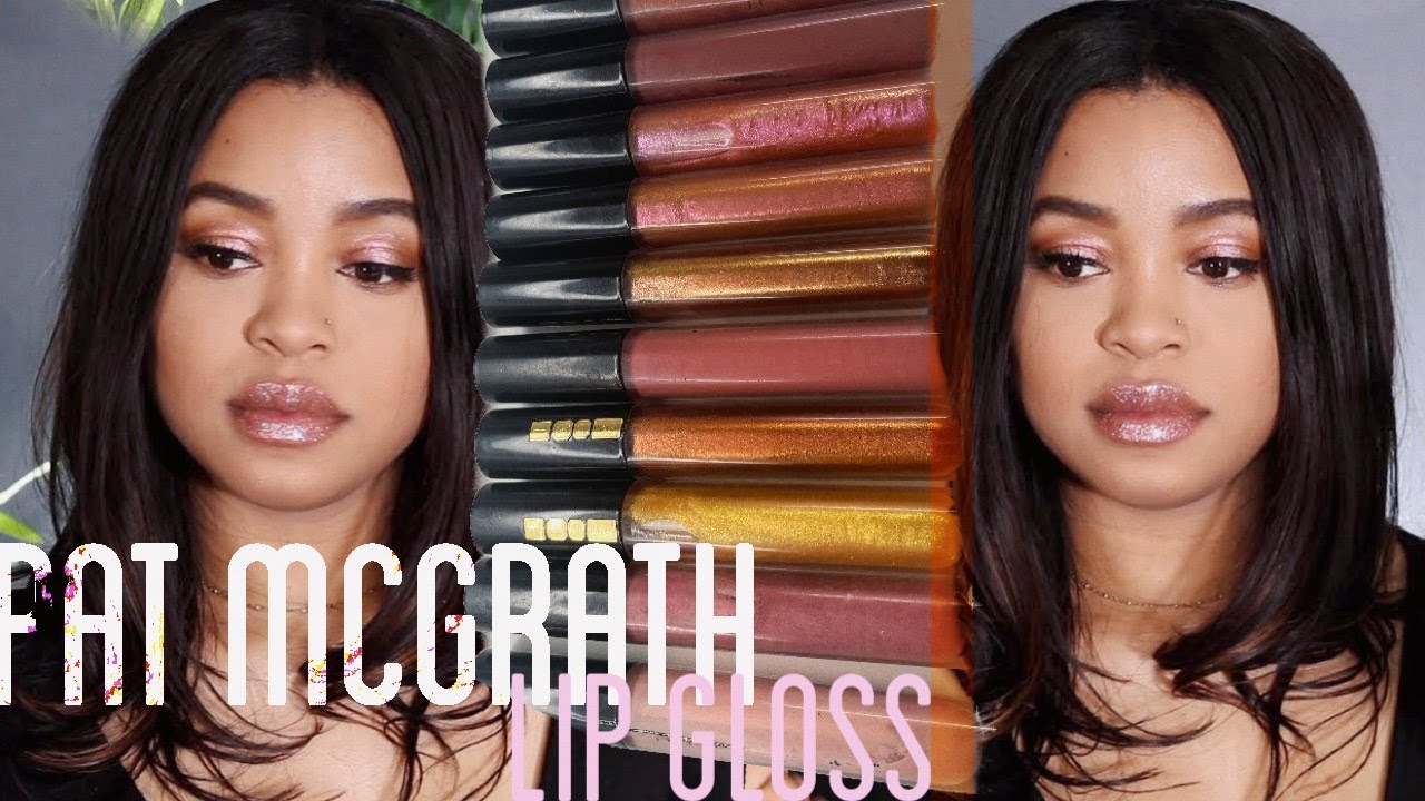 PAT MCGRATH - LUST & OPULUST LIP GLOSS COLLECTION FAVES + SWATCHES