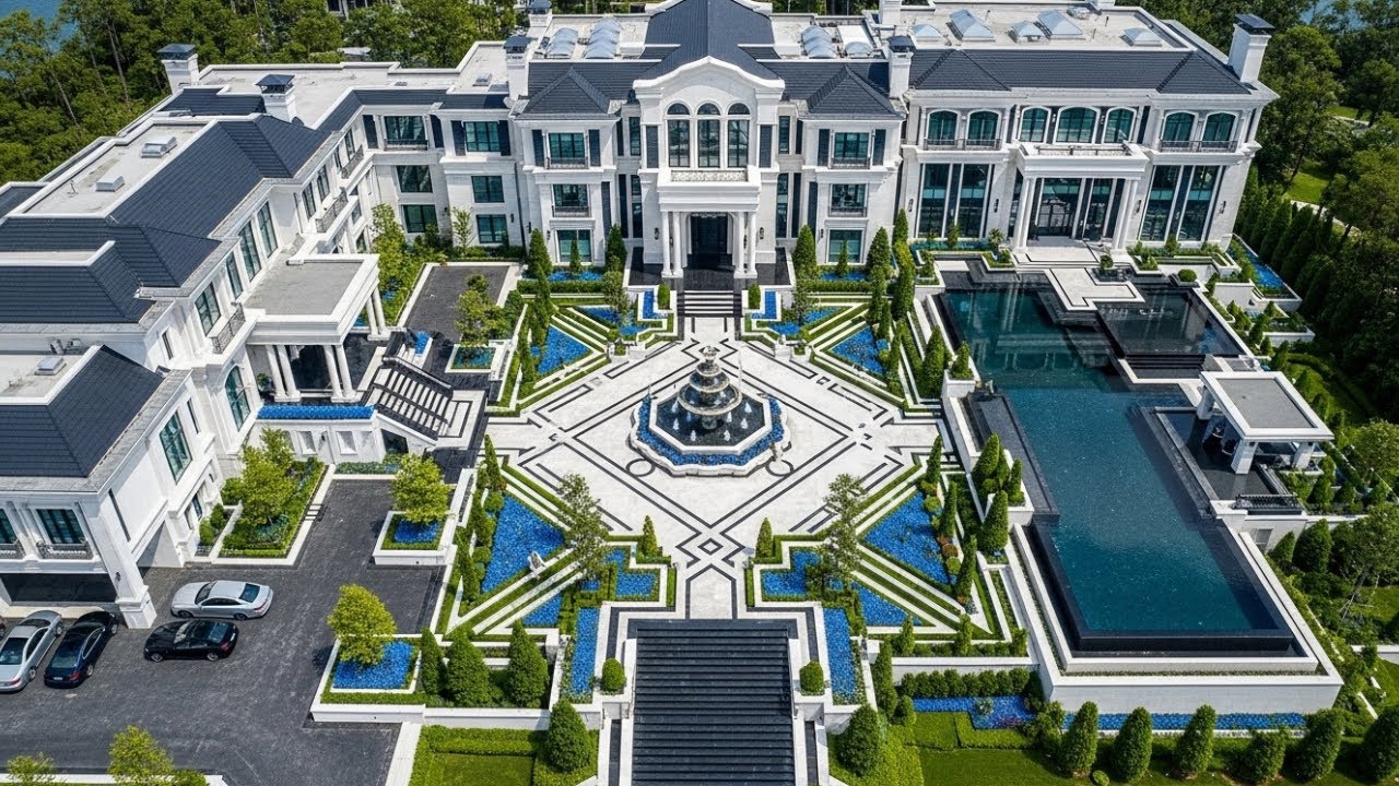 Million-Dollar Luxury! Inside the World’s Largest White, Blue & Black Royal Palace