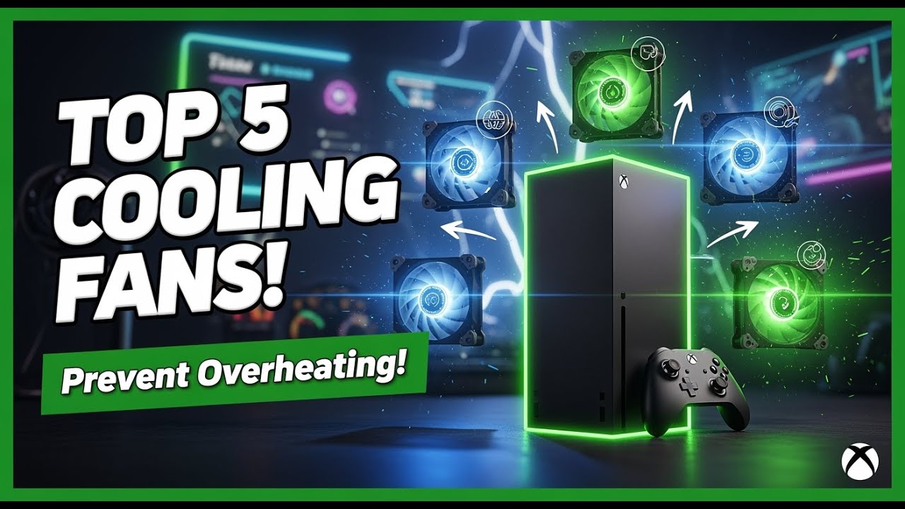 ТОП-5 лучших вентиляторов для охлаждения Xbox Series X 2026 года | Предотвращение перегрева во вр...