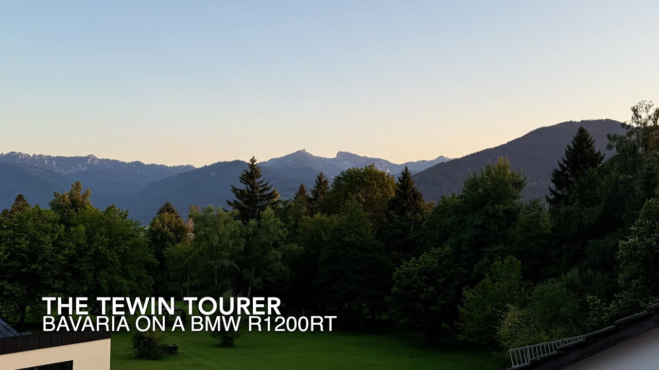 Bavaria on a BMW R1200RT - European Motorcycle Tour 2025.
