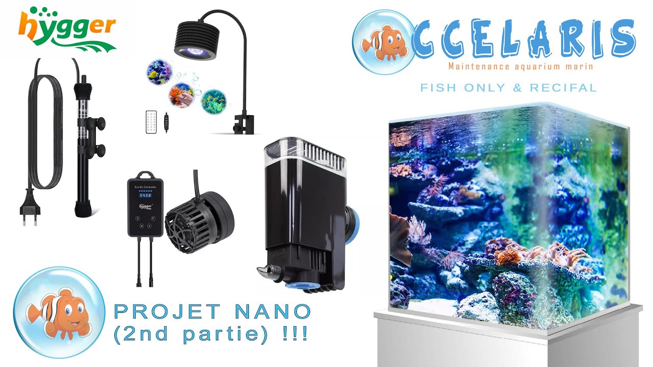 PROJET NANO RECIFAL 2nd partie !!!