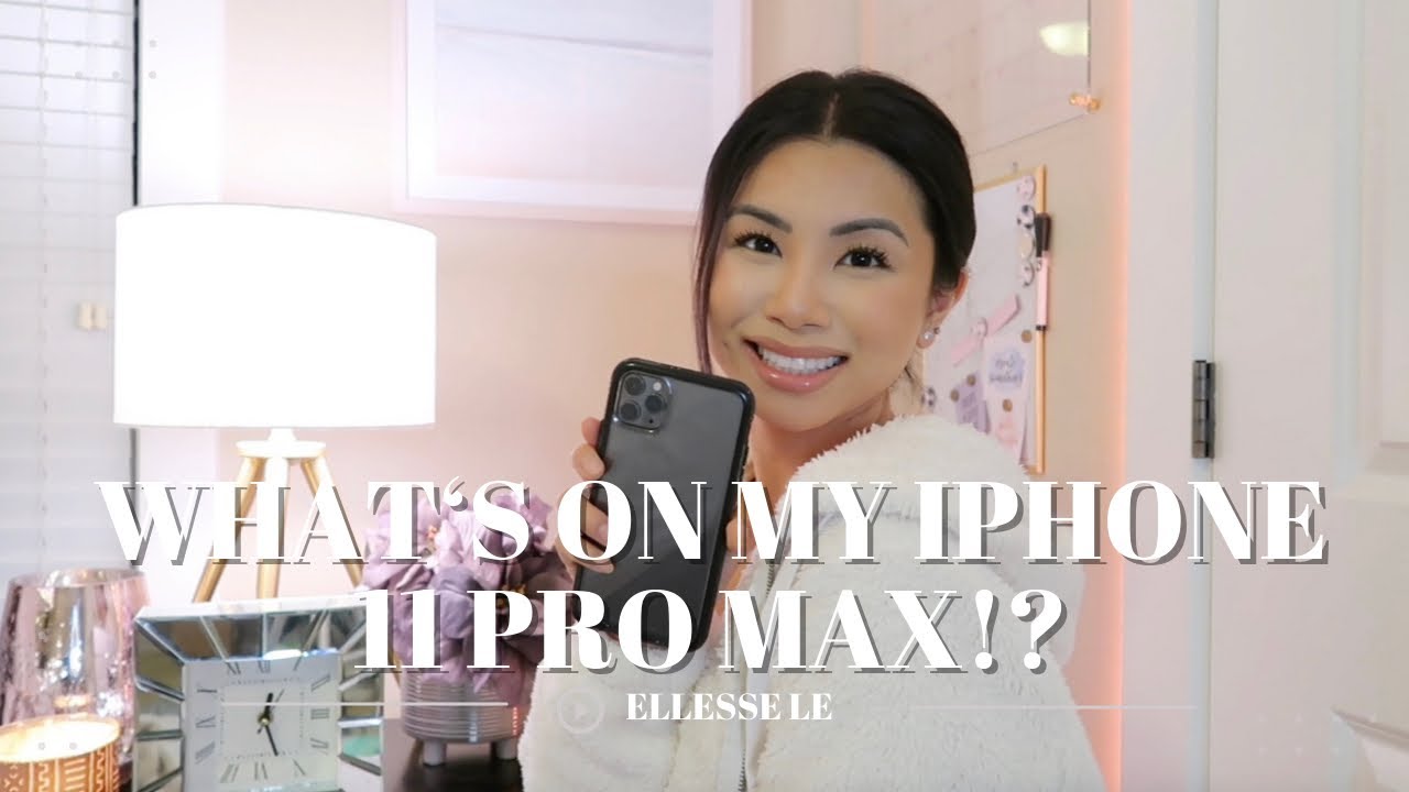 WHAT'S ON MY IPHONE 11 PRO MAX!? ☆
