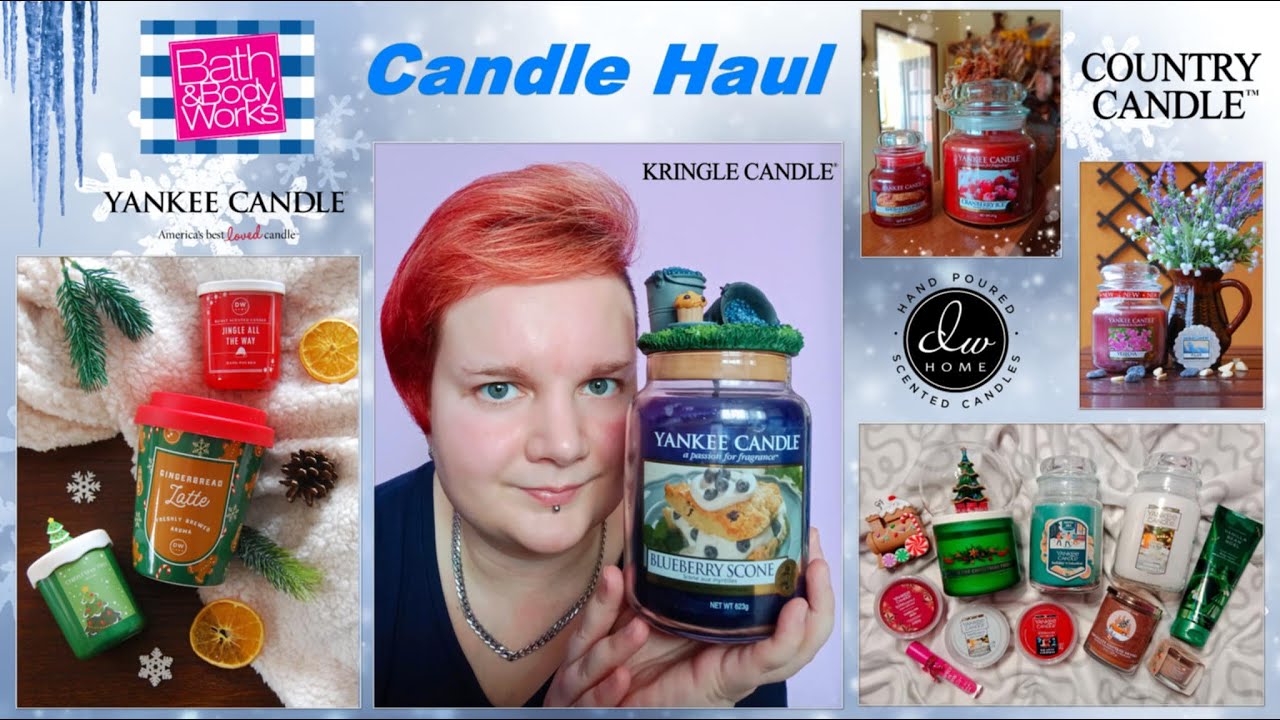 Candle Haul: Leden 2025 ( Yankee Candle,BBW,DW Home a další...)