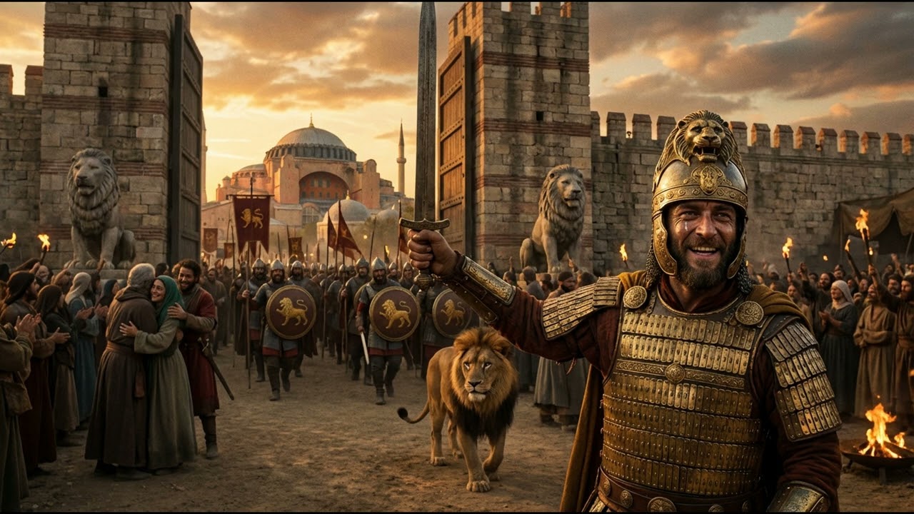 ⚔️ Epic Byzantine War Hymn: Lions of Constantinople - Λέοντες τῆς Πόλεως | Ancient Greek Music