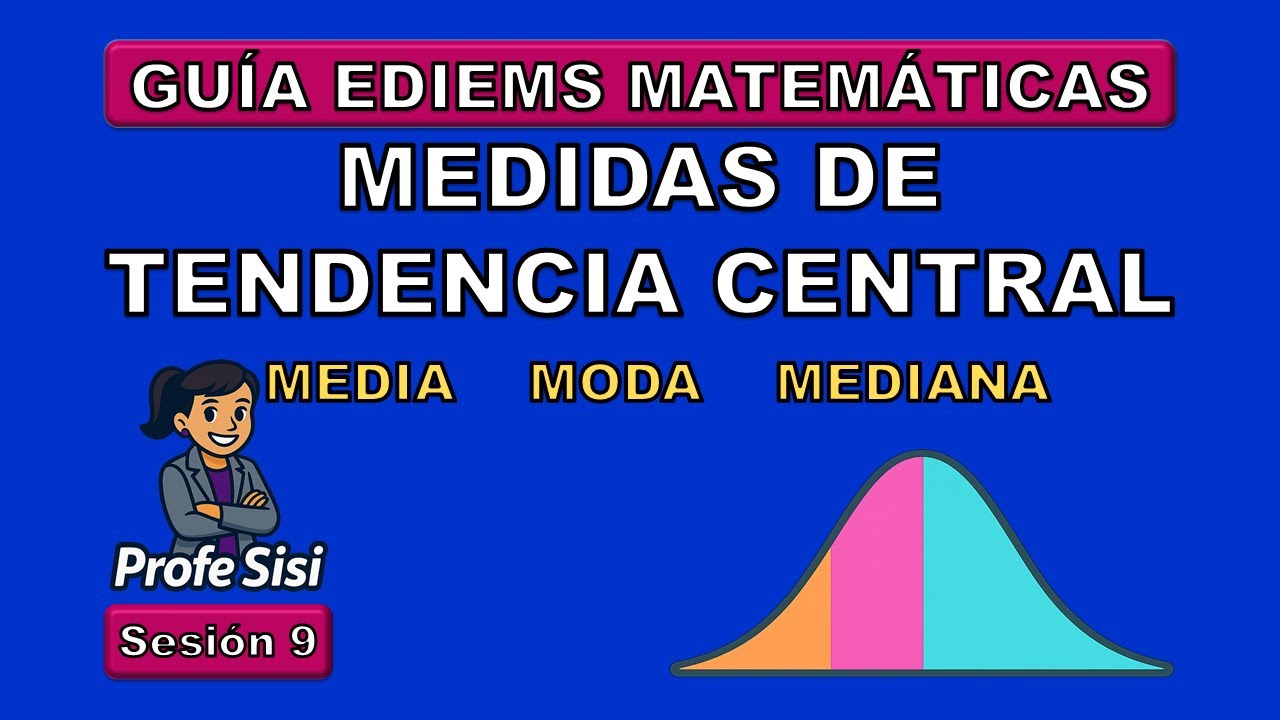 Tendencia Central | Media, Moda y Mediana (EDIEMS 2025)