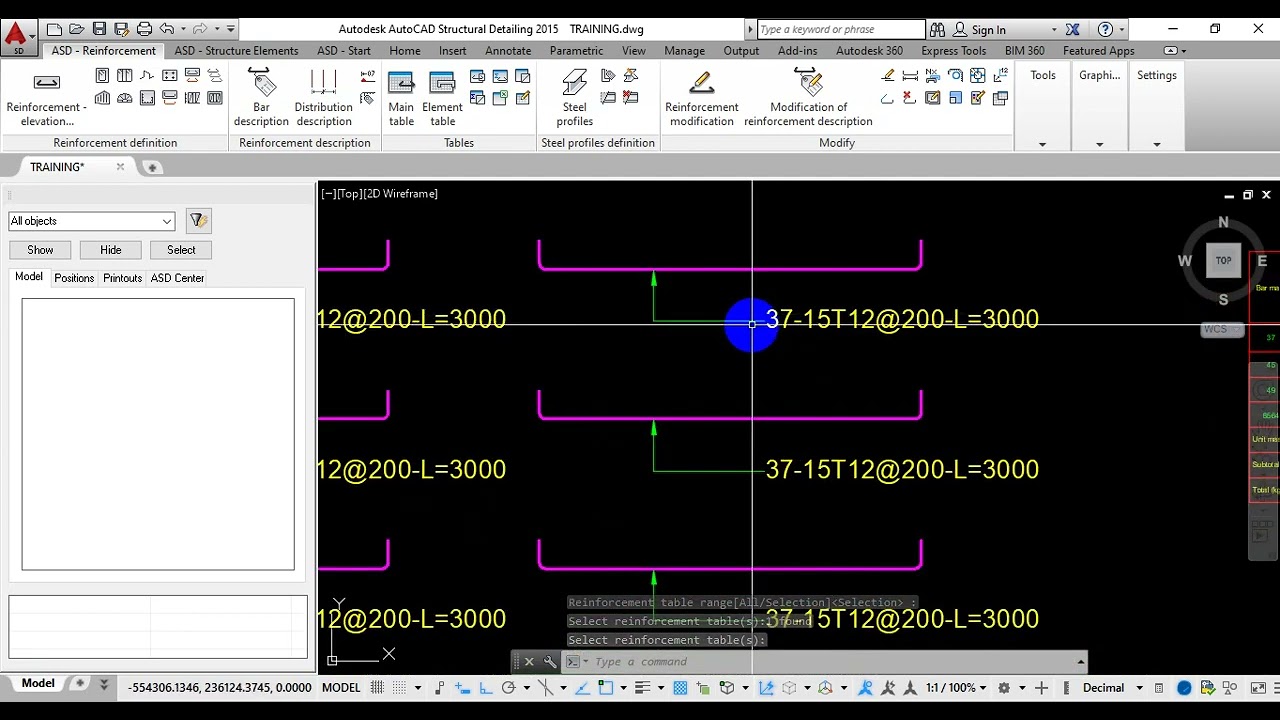 03- AutoCAD Structural Detailing - RENUMBERING OF REINFORCEMENT POSITION