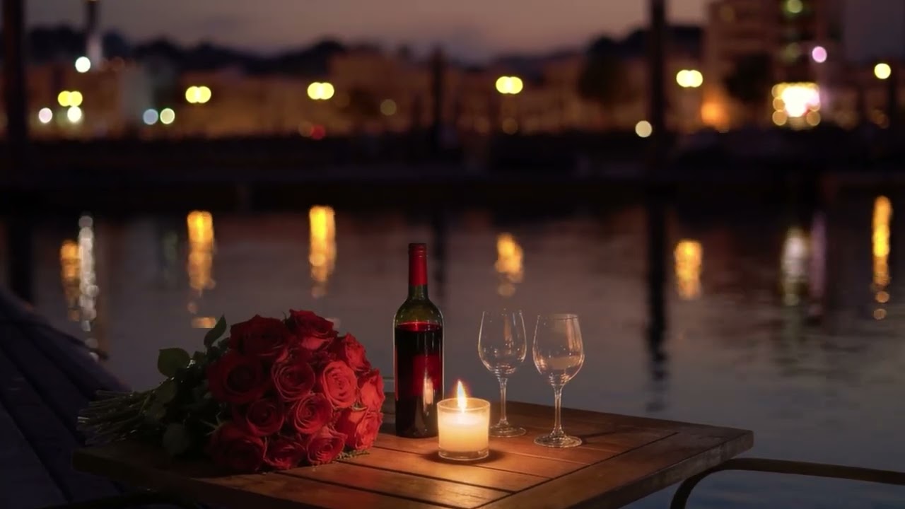 Romantic Jazz Ambience by the Waterfront