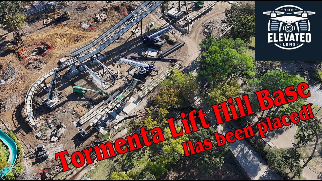 Tormenta EP7 - Lift Hill Base has been placed!
