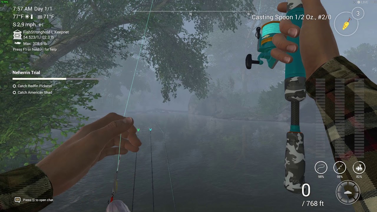 Fishing planet neherrin Trail Mission