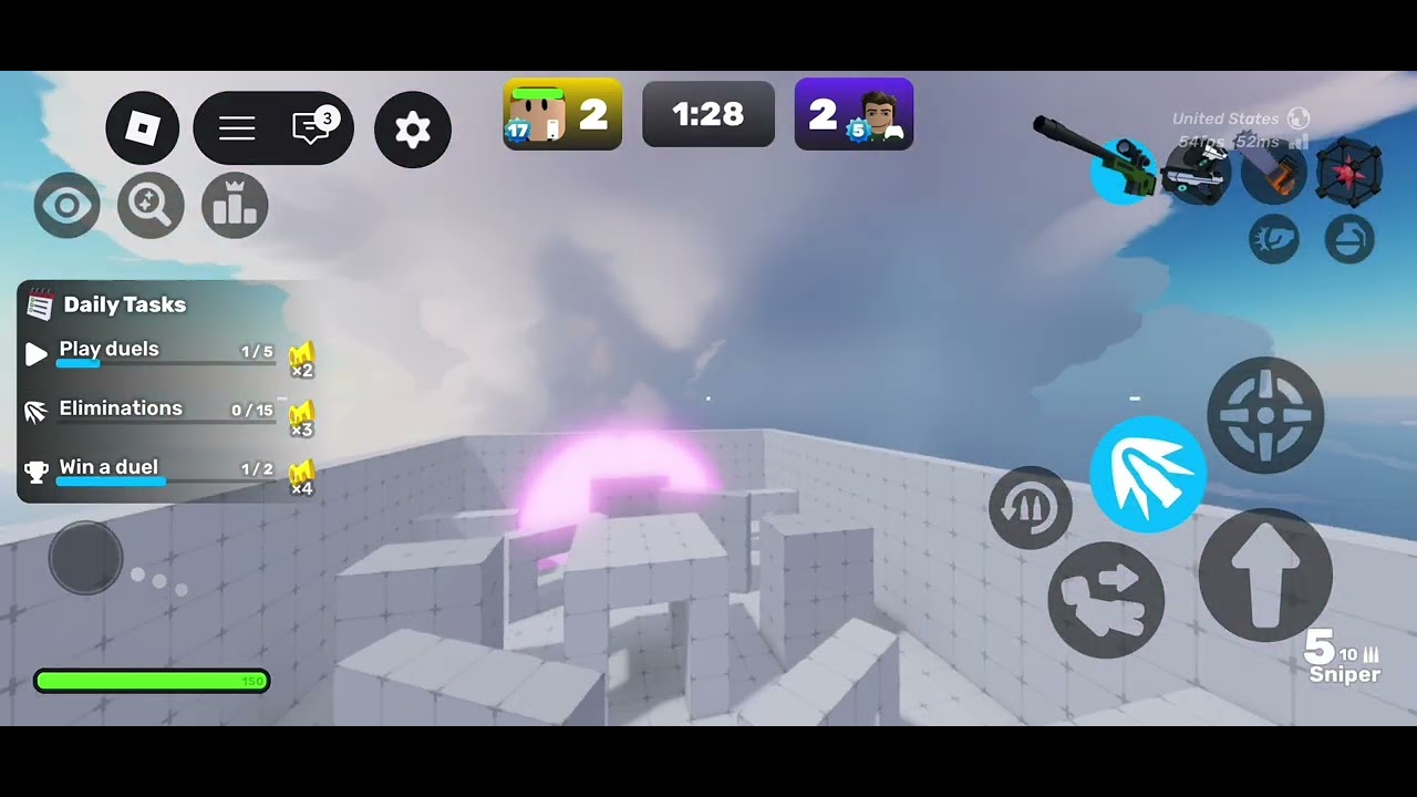 1v1ing my friend in rivals
