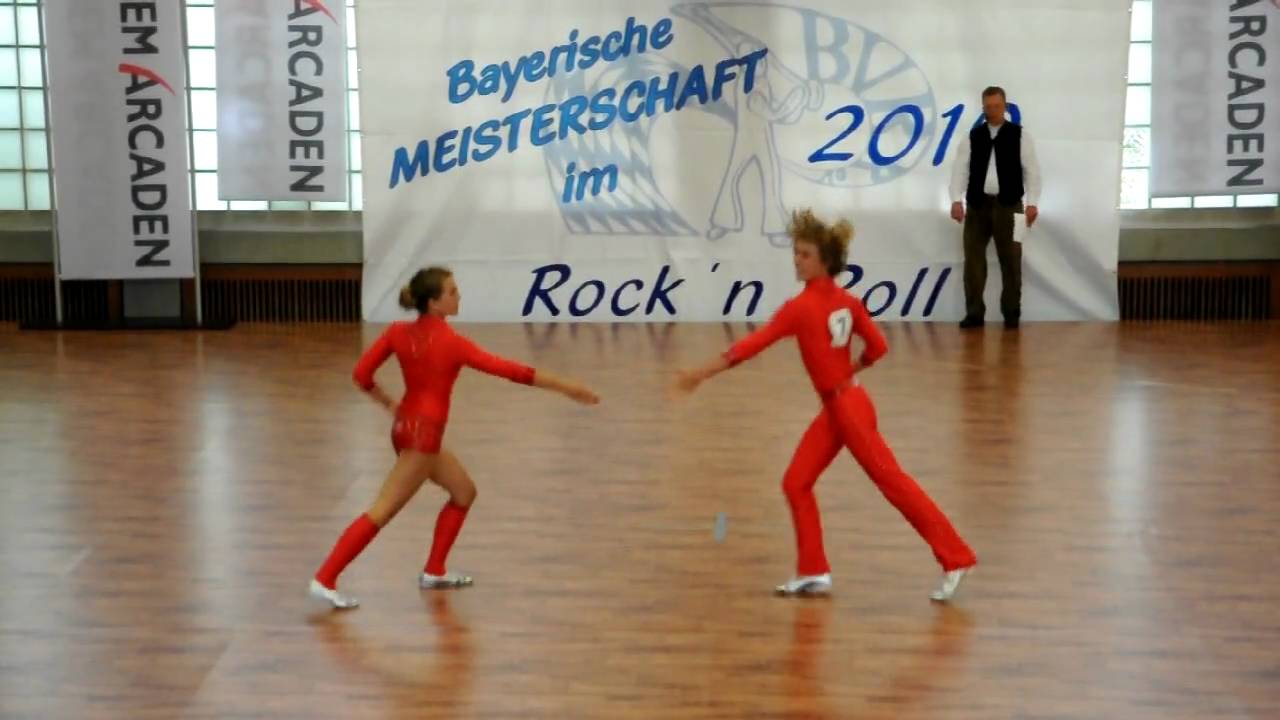 Annalena Neuner - Tobias Bahe  Bayerische Meisterschaft 2010 RocknRoll