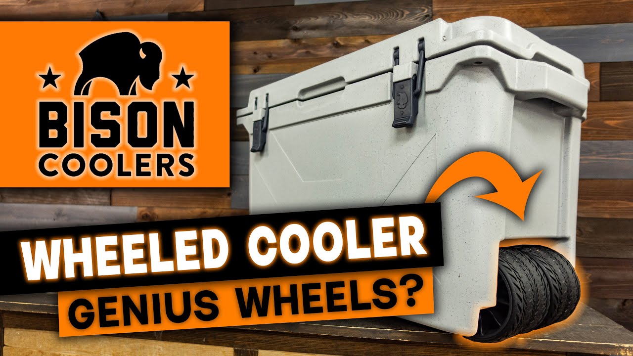 Bison Wheeled Cooler Review - IT'S DIFFERENT! Best Wheeled Cooler?