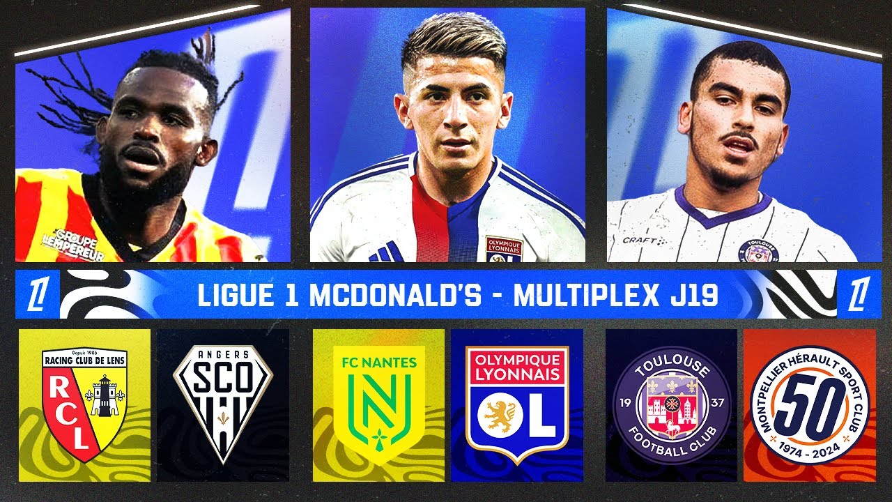 🔴 MULTIPLEX LIGUE 1 EN DIRECT | NANTES - LYON / LENS - ANGERS / TOULOUSE - MONTPELLIER  |LIVE/STREAM