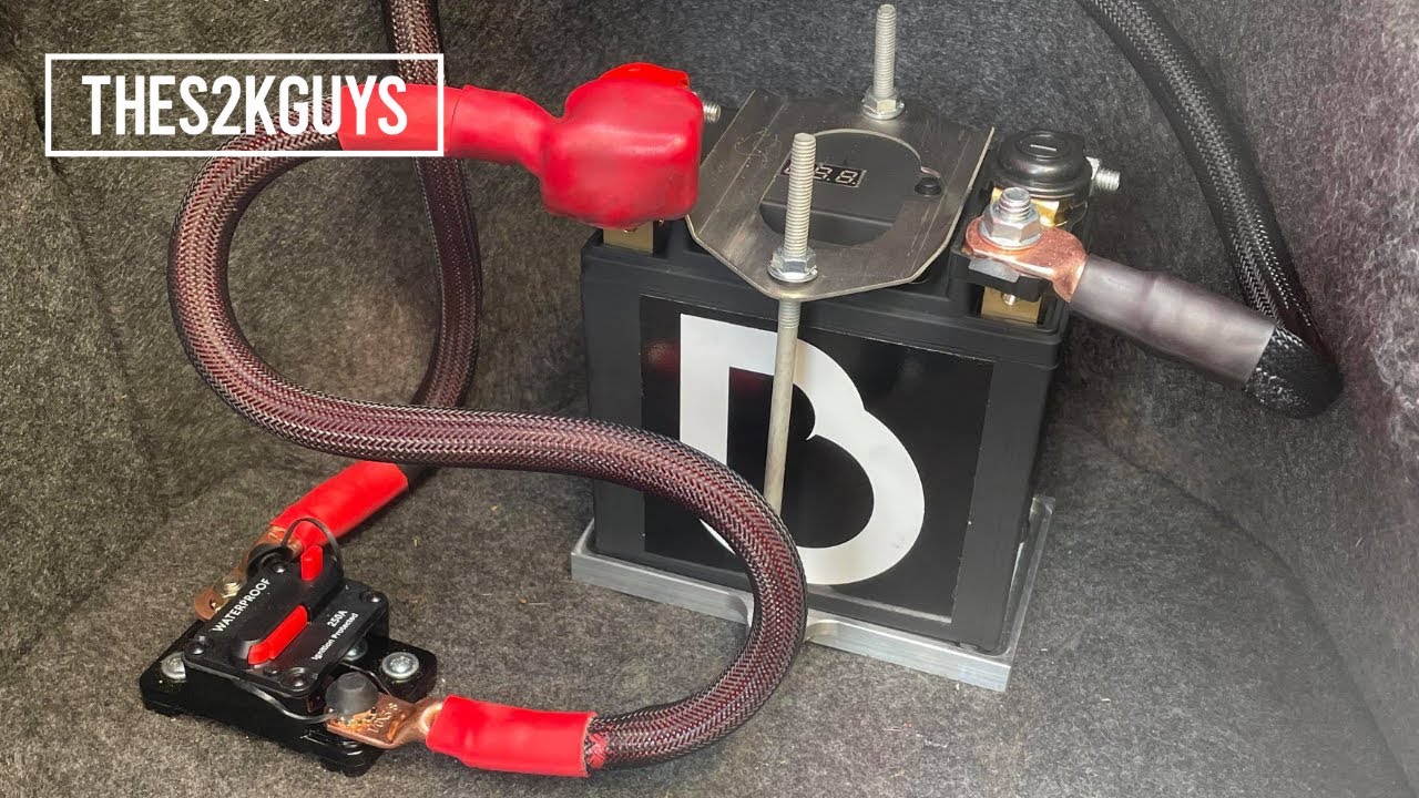 HONDA S2000 BATTERY RELOCATION