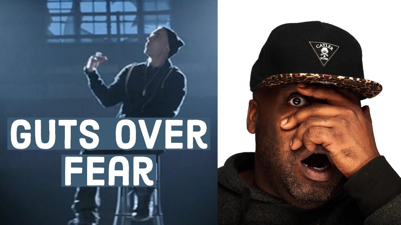 Eminem - Guts Over Fear ft. Sia Official Video reaction