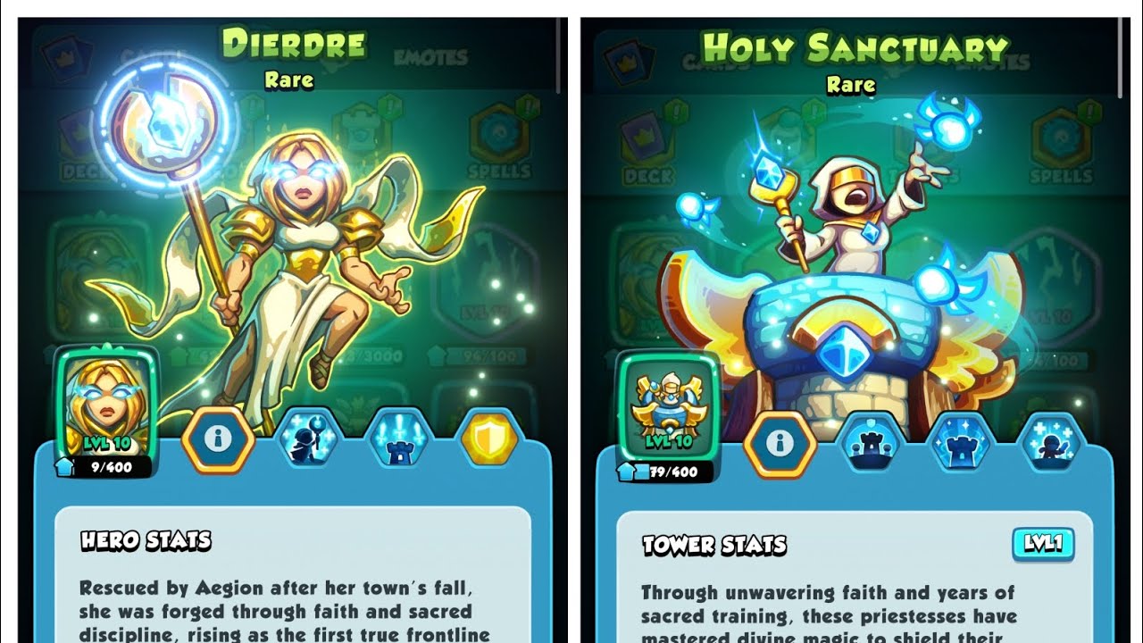Dierdre + Holy Sanctuary (after buff)