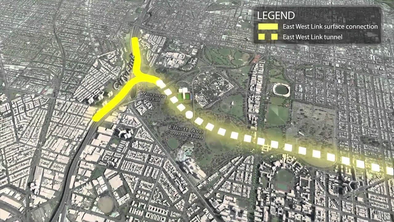 East West Link project overview animation