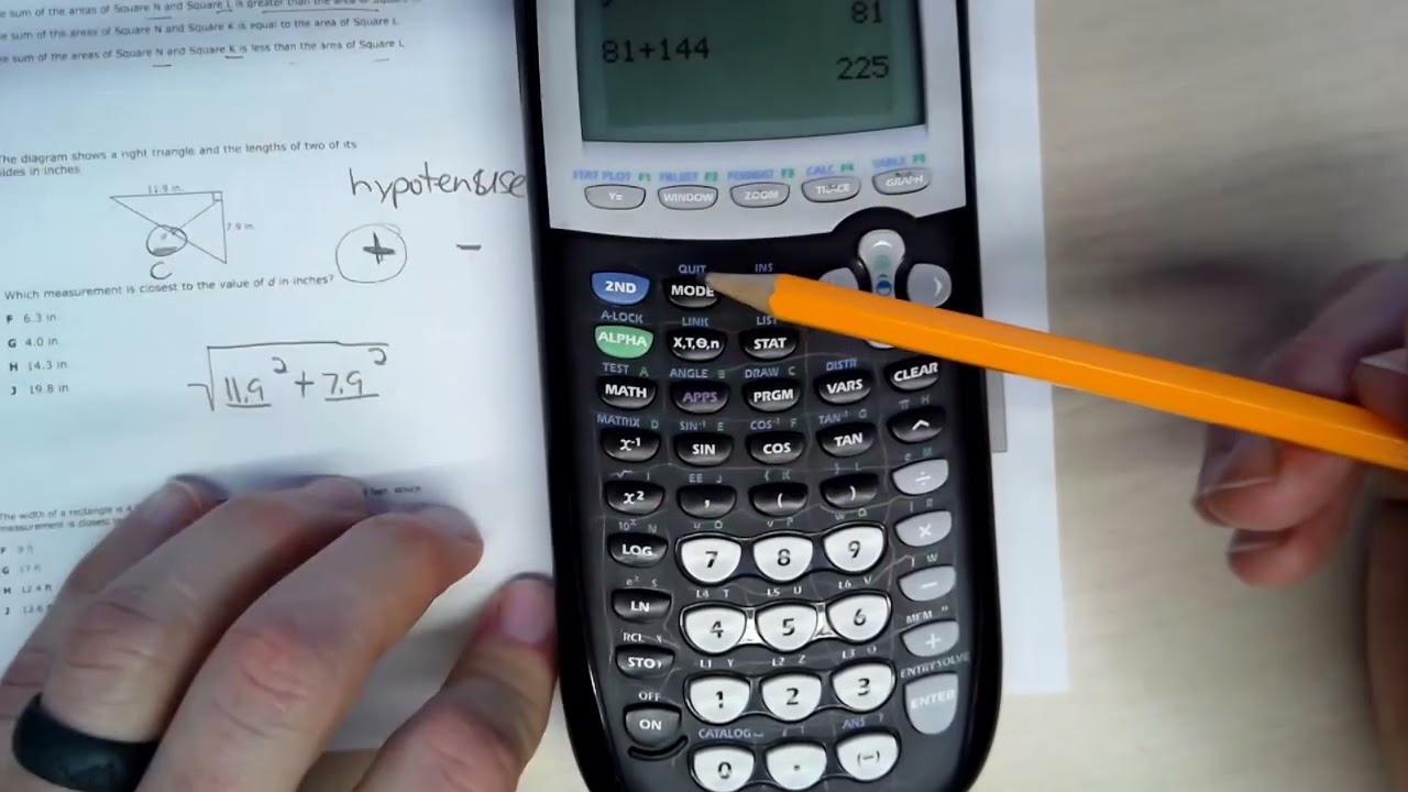 Sub Video 3 5 25 pythagorean theorem