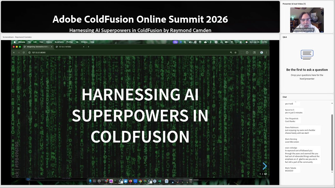 Harnessing AI Superpowers in ColdFusion by Raymond Camden