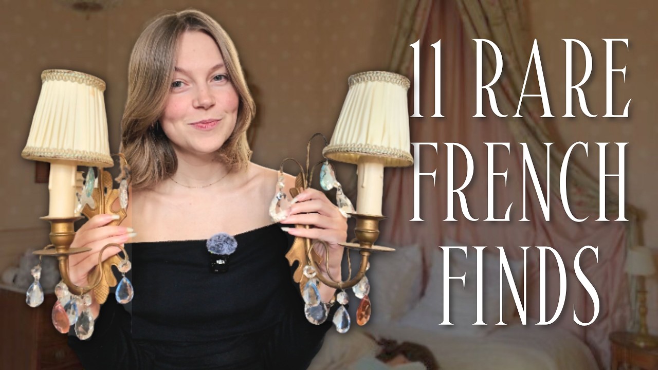 French Antique Haul: 11 Soulful Antique Treasures from Normandy | (Haul & Styling)