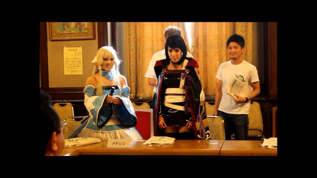 Mexico Team, visit Nagoya City Hall - Nagoya 2012