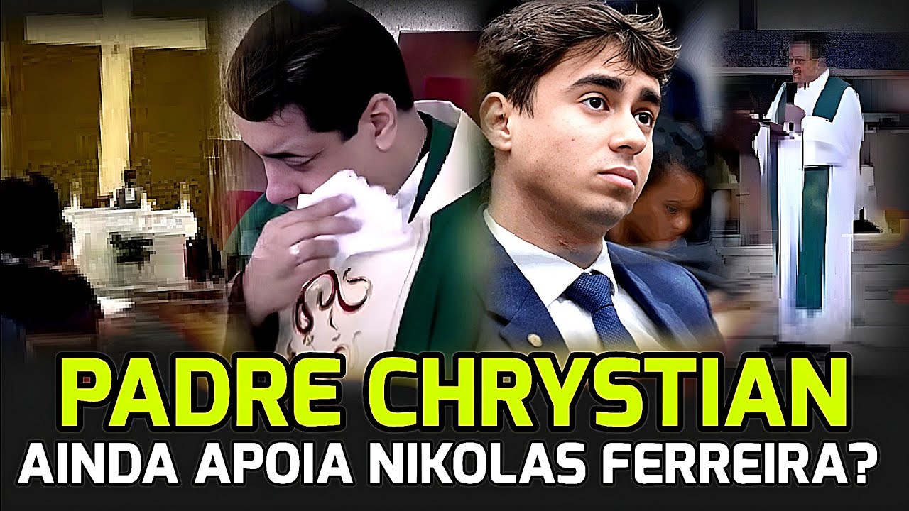 Padre Chrystian Shankar Com Nikolas Ferreira em live que está PARANDO a internet!