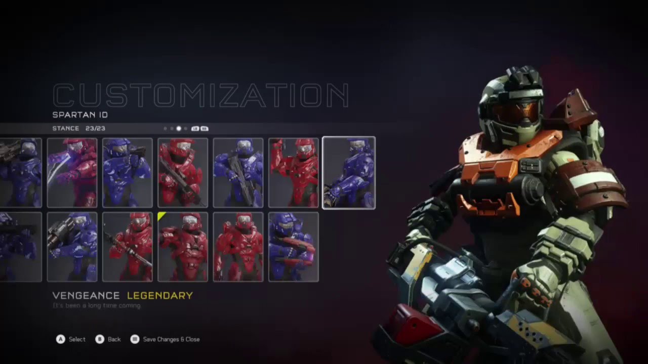 Halo 5: ALL NOBLE TEAM ARMOR