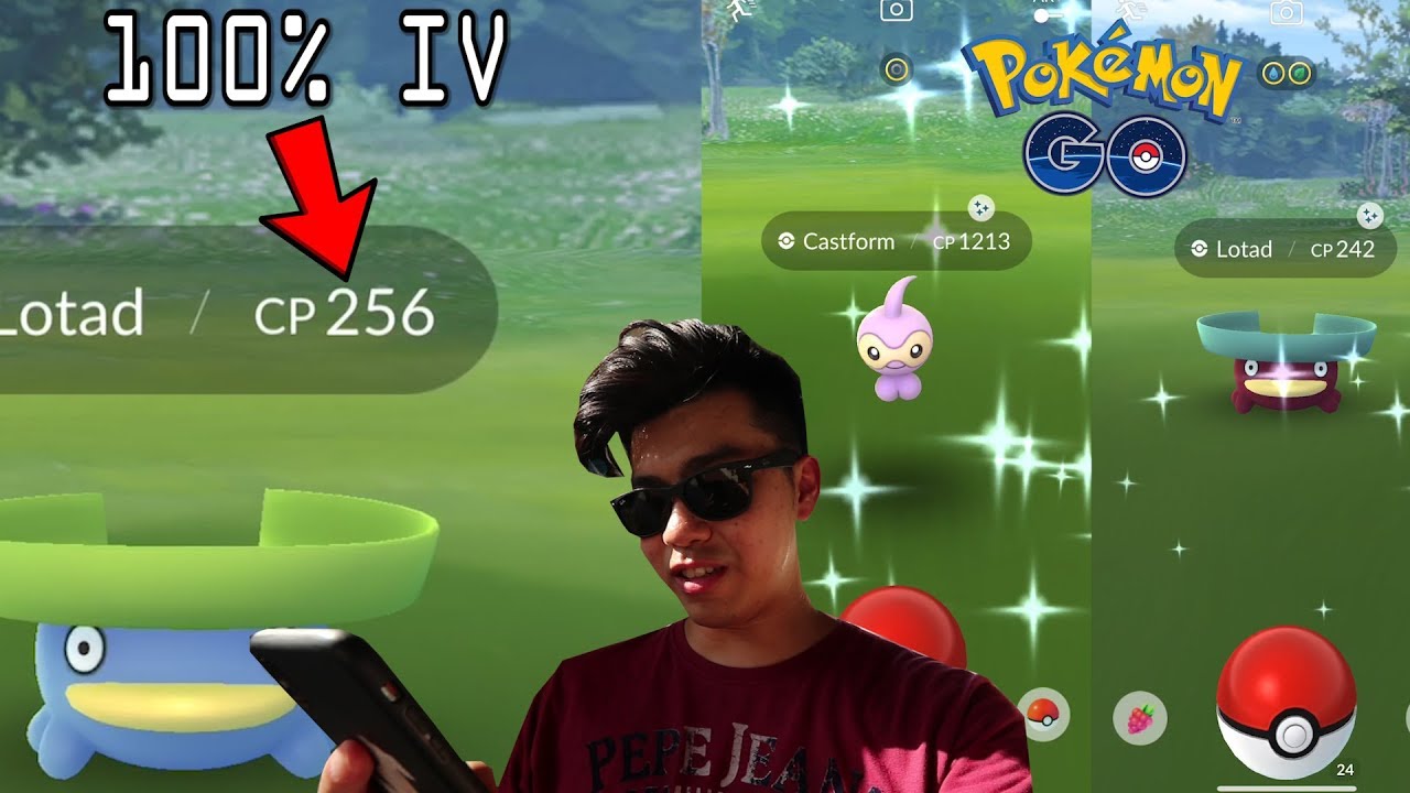 BEST POKEMON GO EVENT EVER!?!? SHINY CASTFORM & LOTAD! PERFECT IV LOTAD!