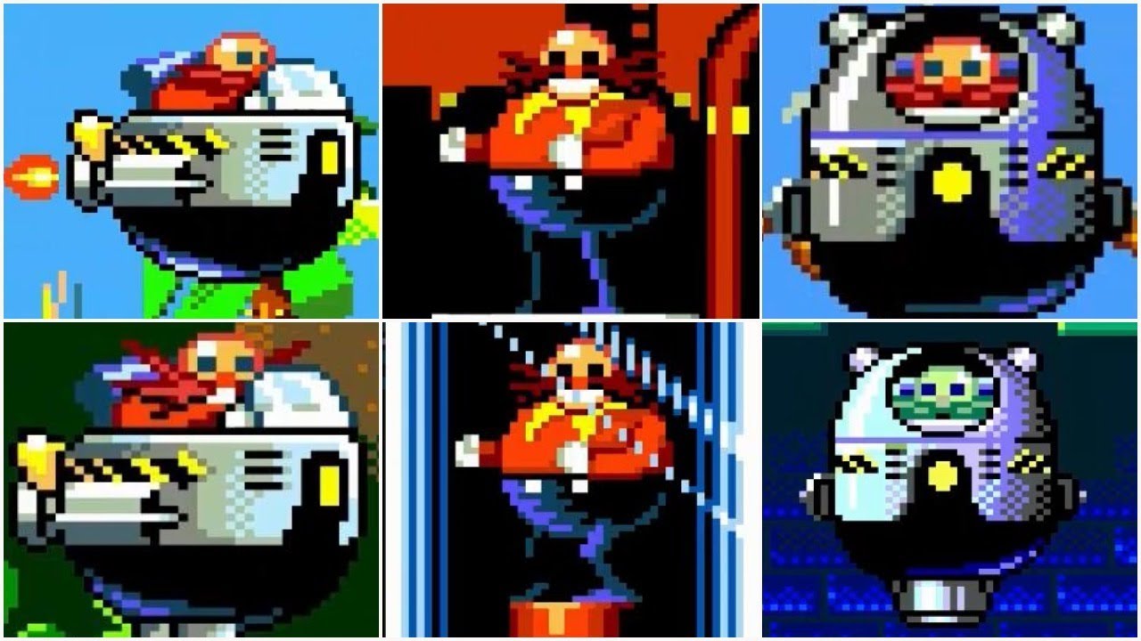 Sonic The Hedgehog 1 (Game Gear) All Bosses & Ending (Sega Game Gear)