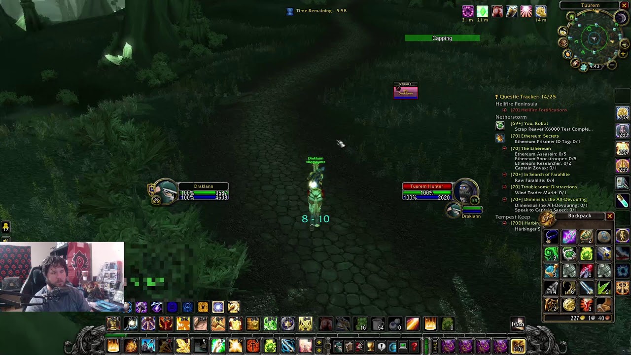 TBC Pally Leveling Helping people run dungeons