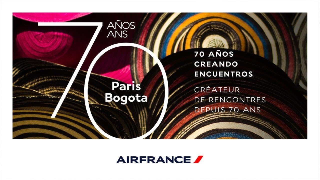 70 ans de la ligne Paris - Bogota d'Air France