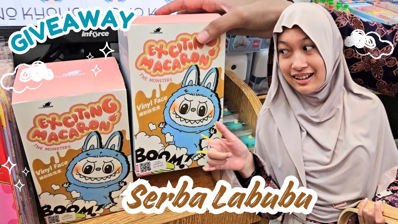 AQILLA Hunting dan Borong serba Labubu di Kyowo Buat Giveaway ♥ Aqilla's Diary