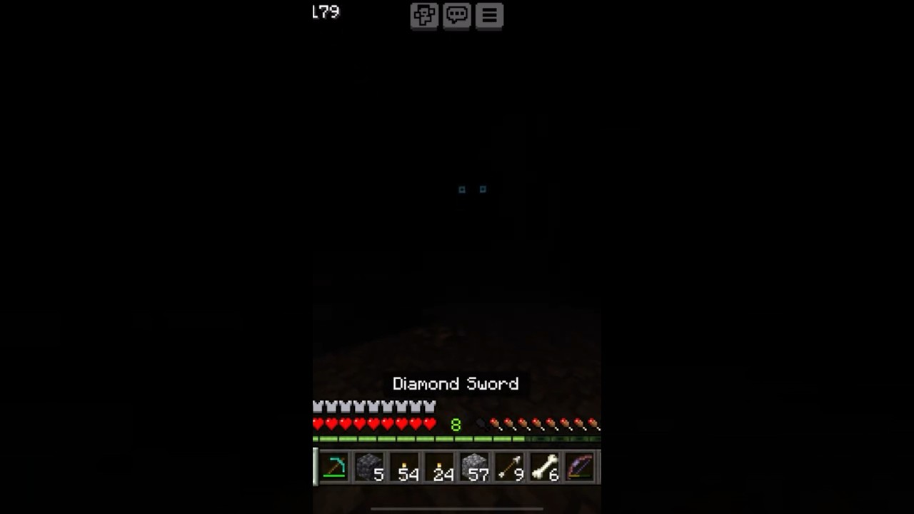 Glowing blue eyes in Minecraft darkest caves are watching you! 