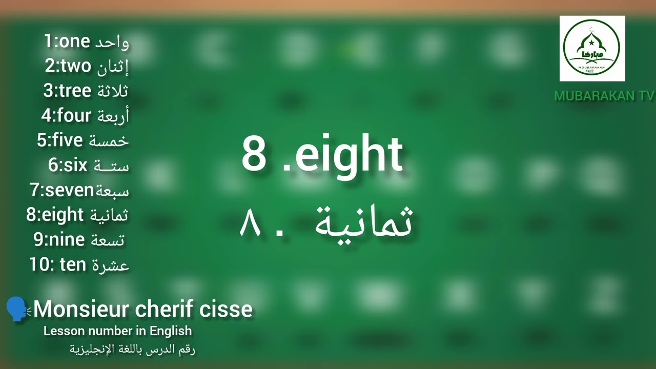 Leçon d’anglais en wolof avec Monsieur cherif cisse (Episode 03)