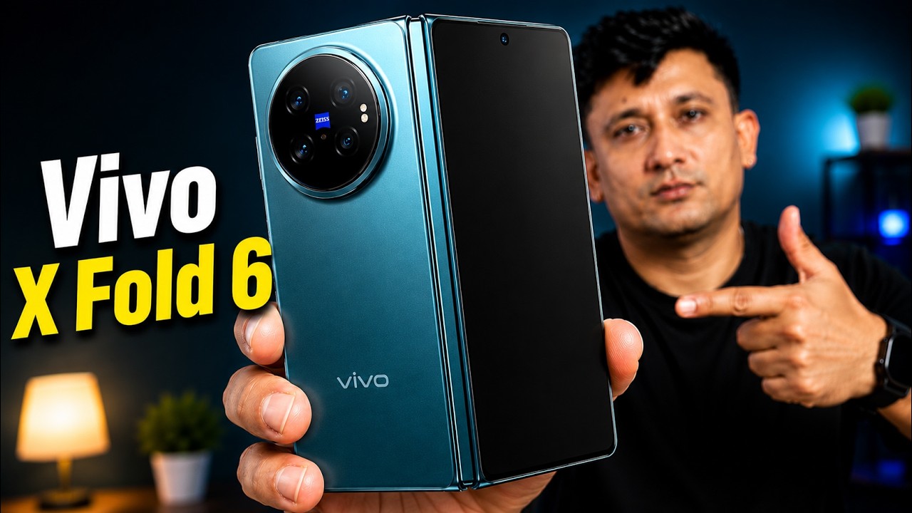 Vivo X Fold 6 First Look, Camera, Battery, Processor, Price, Display, Charging Pros & Cons #vivo