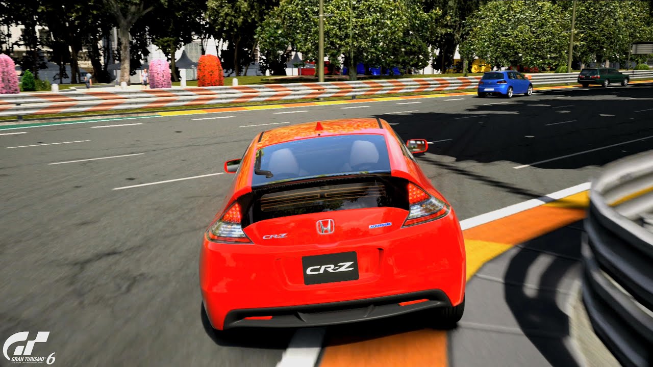 Gran Turismo 6 | Honda CR-Z α '10 - Circuito de Madrid (City Course) [4K PS3]