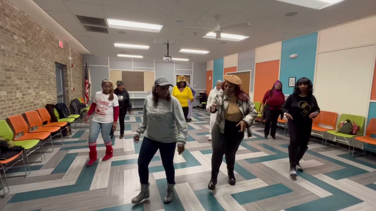 Doo Wop (That Thing) line dance choreographed by Angela Greene artist Lauryn Hill