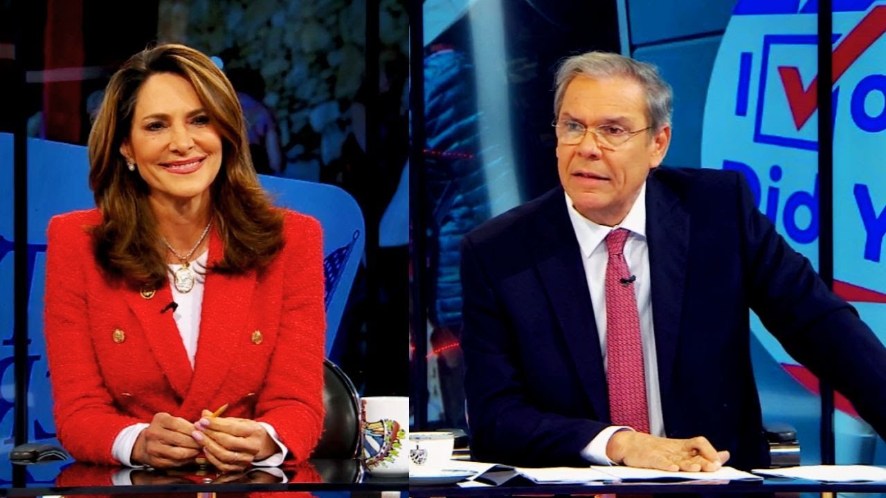 María Elvira Salazar pide el voto para Trump en entrenvista EXCLUSIVA con Juan Manuel Cao